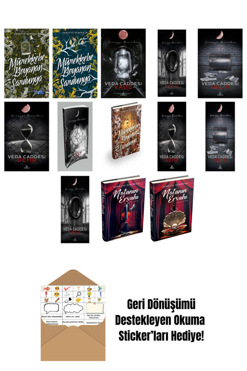 Ephesus Yayınları Sümeyye Demirkan 13 Kitap Seti + Okuma Sticker'Ları