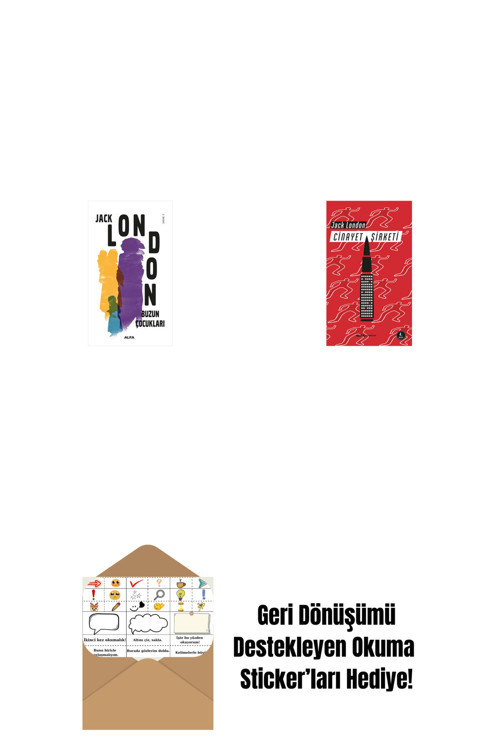Alfa Yayıncılık Buzun Çocukları + Cinayet Şirketi + Okuma Sticker'Ları