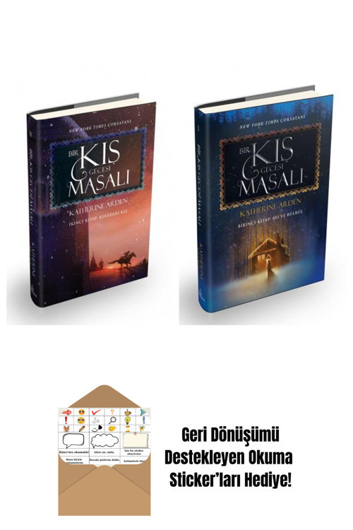 Ephesus Yayınları Katherine Arden 2 Kitap Seti + Okuma Sticker'Ları