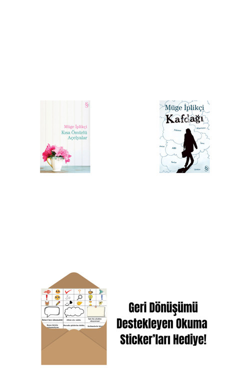 Everest Yayınları Kısa Ömürlü Açelyalar + Kafdağı + Okuma Sticker'Ları