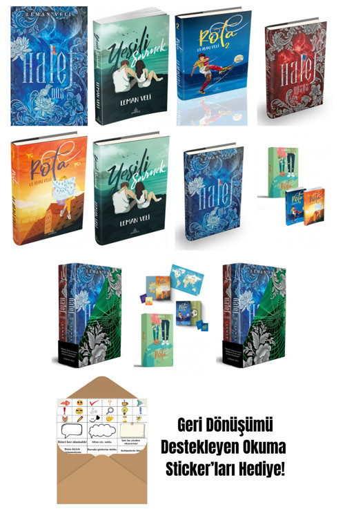 Ephesus Yayınları Leman Veli 11 Kitap Seti + Okuma Sticker'Ları