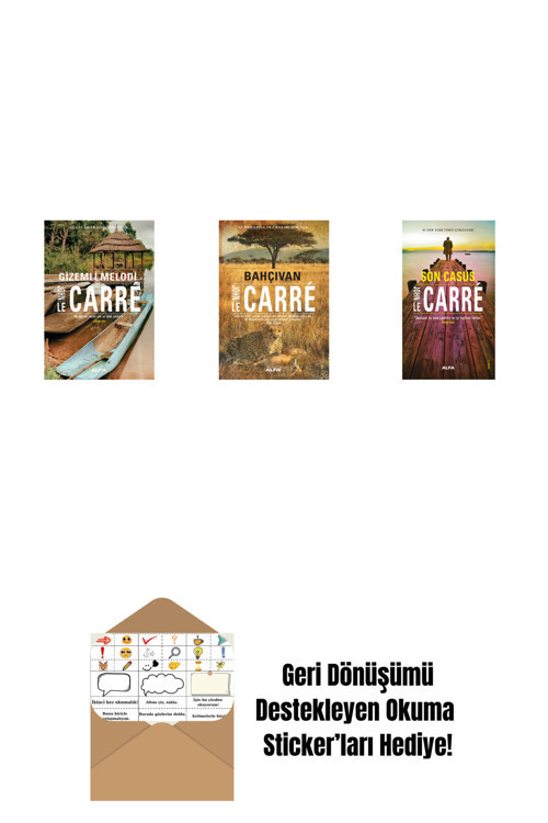 Alfa Yayıncılık Gizemli Melodi + Bahçıvan + Son Casus + Okuma Sticker'Ları