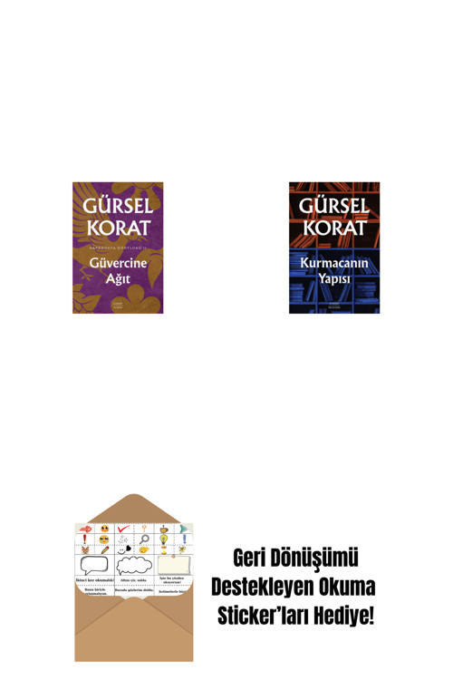 Everest Yayınları Güvercine Ağıt + Kurmacanın Yapısı + Okuma Sticker'Ları