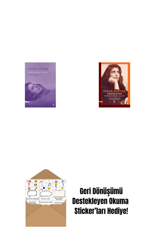 Everest Yayınları Satürn Yıldızı Altında + Yeniden Doğan + Okuma Sticker'Ları