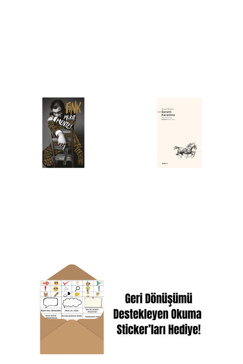 Alfa Yayıncılık Fink (Ciltli) + Garanti Karantina + Okuma Sticker'Ları