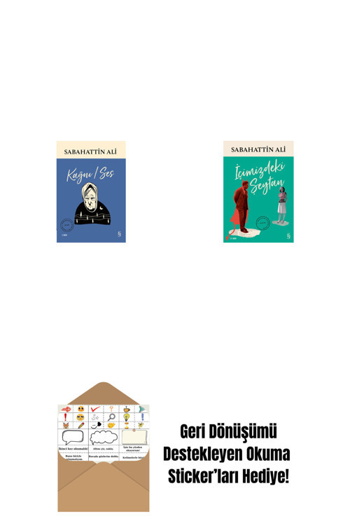 Everest Yayınları Kağnı / Ses + İçimizdeki Şeytan + Okuma Sticker'Ları