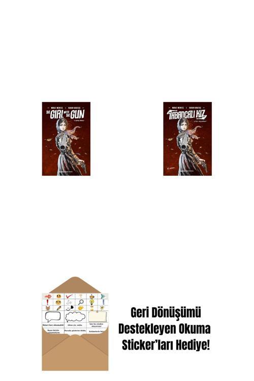 Alfa Yayıncılık The Girl With The Gun + Tabancalı Kız + Okuma Sticker'Ları
