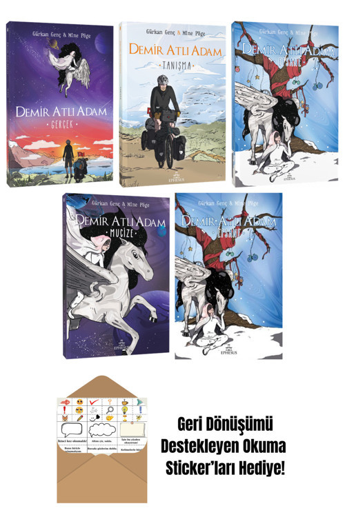 Ephesus Yayınları Gürkan Genç 5 Kitap Seti + Okuma Sticker'Ları