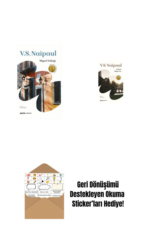 Alfa Yayıncılık Miguel Sokağı + Gelişin Bilmecesi + Okuma Sticker'Ları
