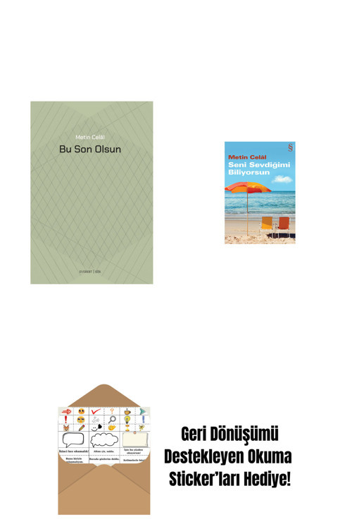 Alfa Yayıncılık Bu Son Olsun + Seni Sevdiğimi Biliyorsun + Okuma Sticker'Ları