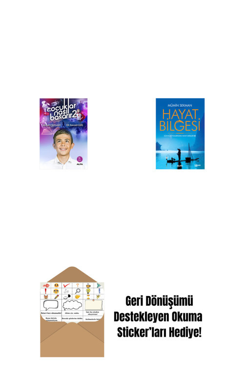 Alfa Yayıncılık Çocuklar Nasıl Başarır 2 + Hayat Bilgesi 2 + Okuma Sticker'Ları