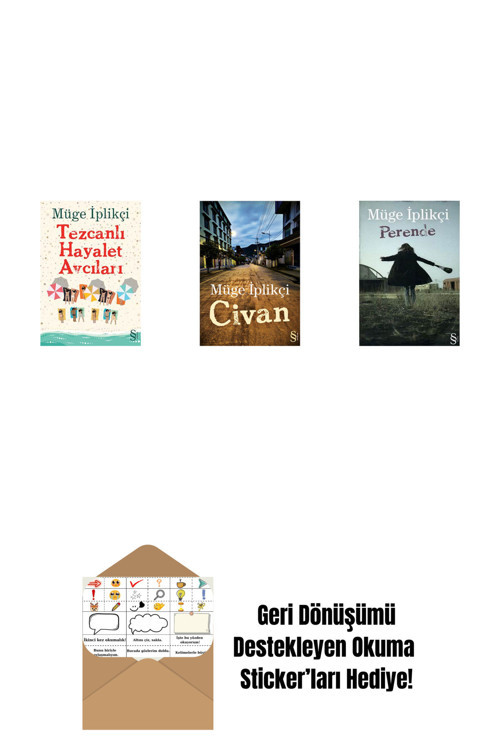 Everest Yayınları Tezcanlı Hayalet Avcıları + Civan + Perende + Okuma Sticker'Ları