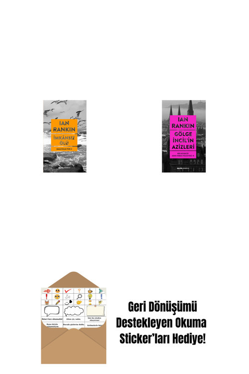 Alfa Yayıncılık İmkânsız Ölü + Gölge İncil'İn Azizleri + Okuma Sticker'Ları