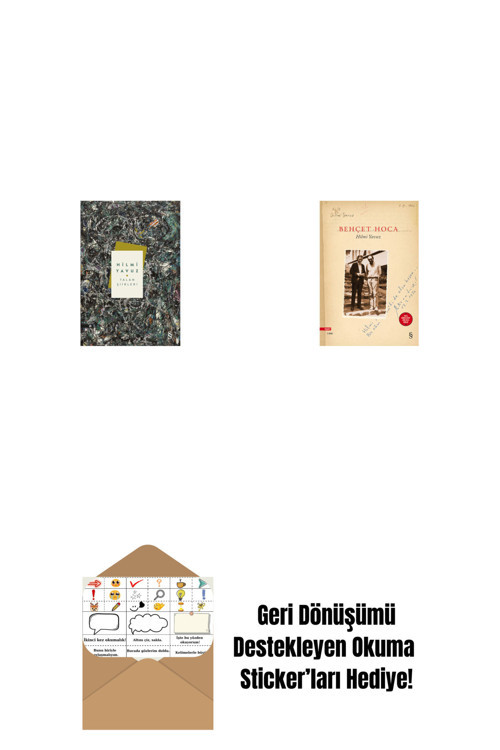 Everest Yayınları Talan Şiirleri (Ciltli) + Behçet Hoca + Okuma Sticker'Ları