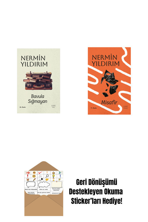 Everest Yayınları Bavula Sığmayan (Ciltli) + Misafir (Ciltli) + Okuma Sticker'Ları