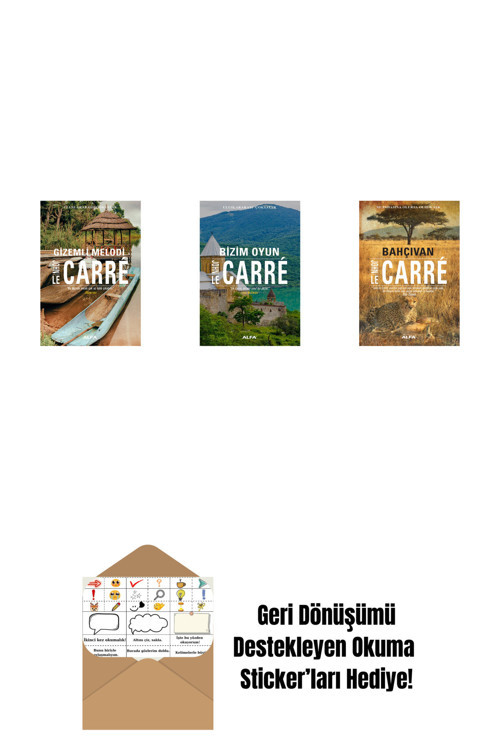 Alfa Yayıncılık Gizemli Melodi + Bizim Oyun + Bahçıvan + Okuma Sticker'Ları
