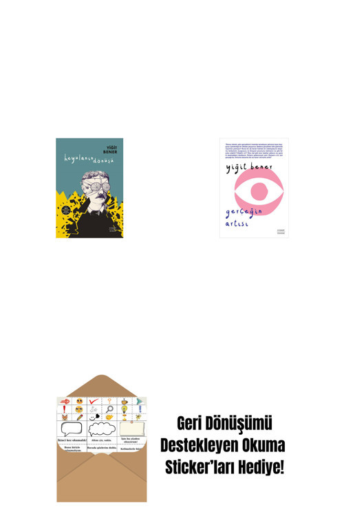 Everest Yayınları Heyulanın Dönüşü + Gerçeğin Artısı + Okuma Sticker'Ları
