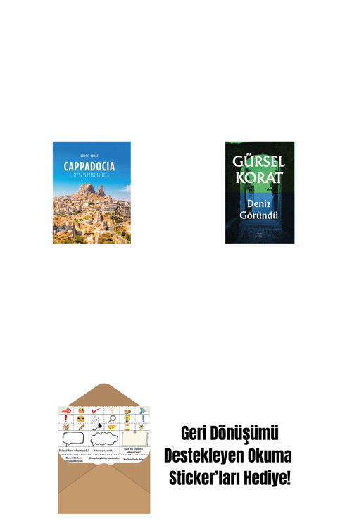 Everest Yayınları Cappadocia (Ciltli) + Deniz Göründü + Okuma Sticker'Ları