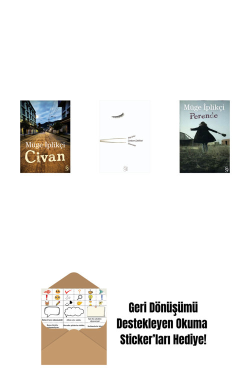 Everest Yayınları Civan + Cımbızın Çektikleri + Perende + Okuma Sticker'Ları