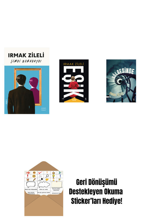 Everest Yayınları Şimdi Buradaydı + Eşik + Gölgesinde + Okuma Sticker'Ları