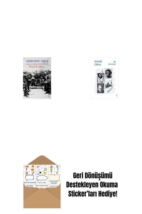 Everest Yayınları Arıburnu 1915 (Ciltli) + Şiir Hikâyeleri + Okuma Sticker'Ları