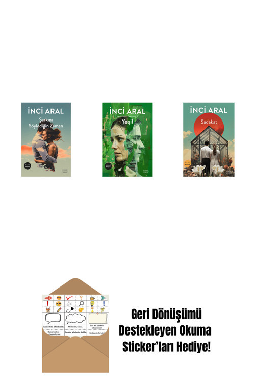 Everest Yayınları Şarkını Söylediğin Zaman + Yeşil + Sadakat + Okuma Sticker'Ları