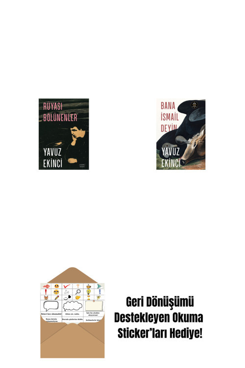 Everest Yayınları Rüyası Bölünenler + Bana İsmail Deyin + Okuma Sticker'Ları