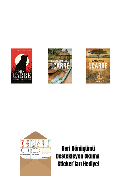 Alfa Yayıncılık Güvercin Tüneli + Gizemli Melodi + Bahçıvan + Okuma Sticker'Ları