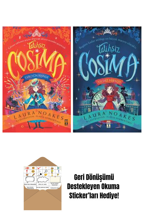 Timaş Yayınları Laura Noakes 2 Kitap Seti + Okuma Sticker'Ları