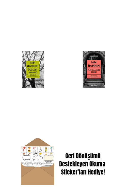 Alfa Yayıncılık Ölüleri Anmak + Fleshmarket Geçidi + Okuma Sticker'Ları