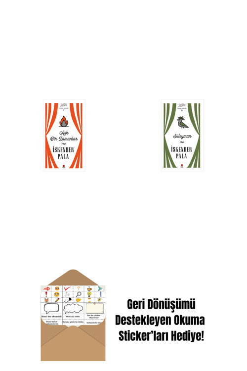 Alfa Yayıncılık Aşk Bir Zamanlar (Ciltli) + Süleyman (Ciltli) + Okuma Sticker'Ları