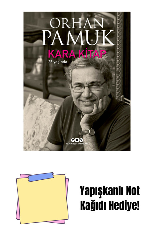 Yapı Kredi Yayınları Kara Kitap 25 Yaşında (Karton Kapak) + Yapışkanlı Not Kağıdı