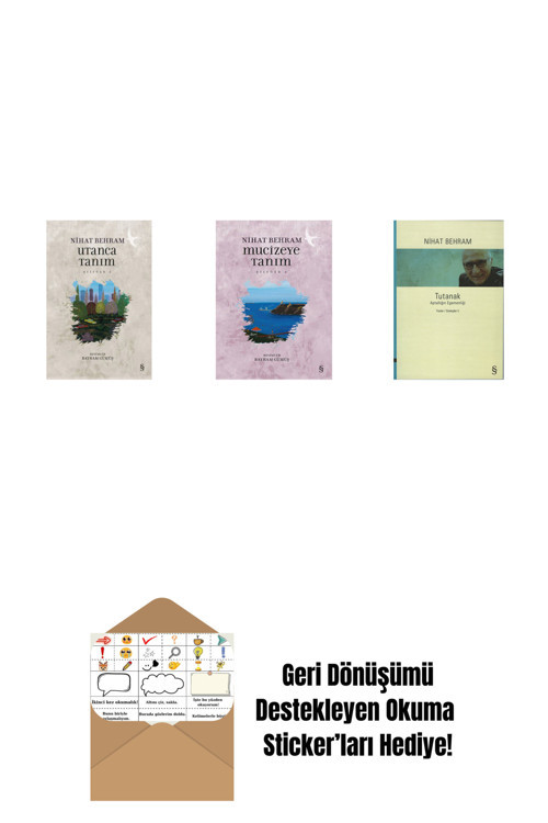 Alfa Yayıncılık Utanca Tanım + Mucizeye Tanım + Tutanak + Okuma Sticker'Ları
