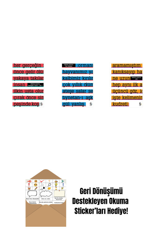 Everest Yayınları Yenilgiler Tarihi + Tuz Günleri + Altı + Okuma Sticker'Ları