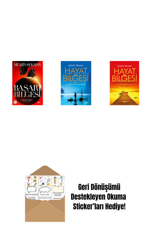 Alfa Yayıncılık Başarı Bilgesi + Hayat Bilgesi 2 + Hayat Bilgesi + Okuma Sticker'Ları