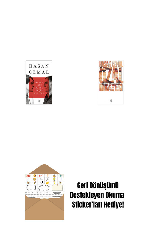Everest Yayınları Hayat İşte Böyle Geçip Gidiyor + Özal Hikâyesi + Okuma Sticker'Ları