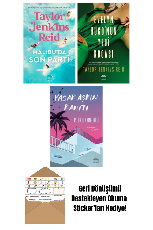 İthaki Yayınları Malibu’Da Son Parti + Evelyn Hugo’Nun Yedi Kocası + Yasak Aşkın Kanıtı