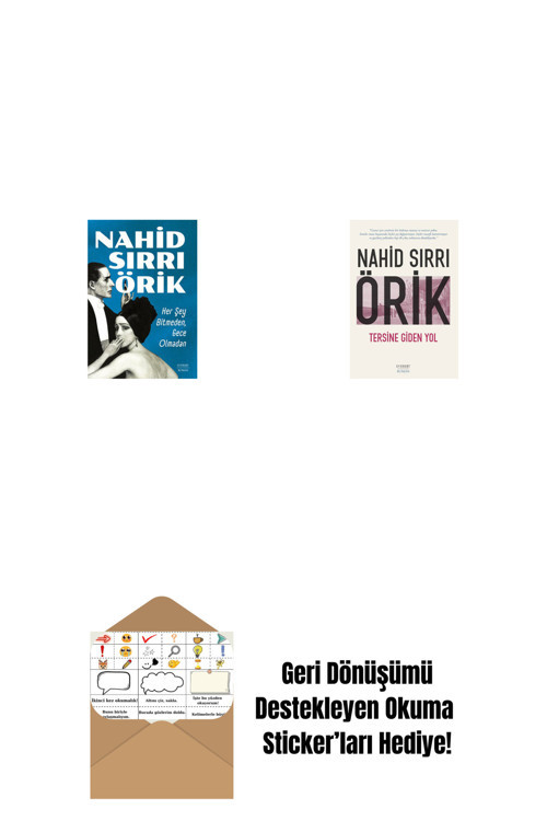 Everest Yayınları Her Şey Bitmeden, Gece Olmadan + Tersine Giden Yol + Okuma Sticker'Ları