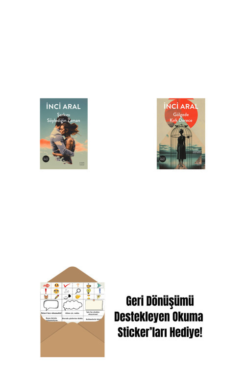 Everest Yayınları Şarkını Söylediğin Zaman + Gölgede Kırk Derece + Okuma Sticker'Ları