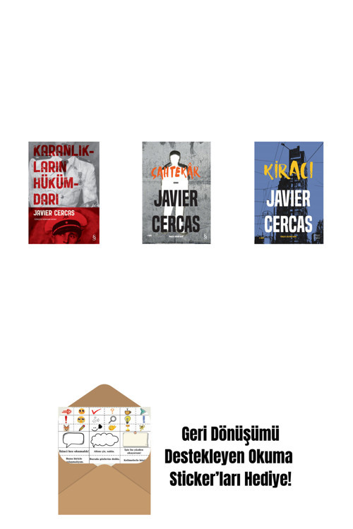 Everest Yayınları Karanlıkların Hükümdarı + Sahtekâr + Kiracı + Okuma Sticker'Ları