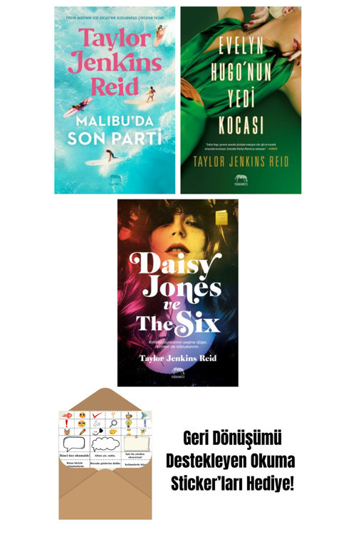 İthaki Yayınları Malibu’Da Son Parti + Evelyn Hugo’Nun Yedi Kocası + Daisy Jones Ve The Six