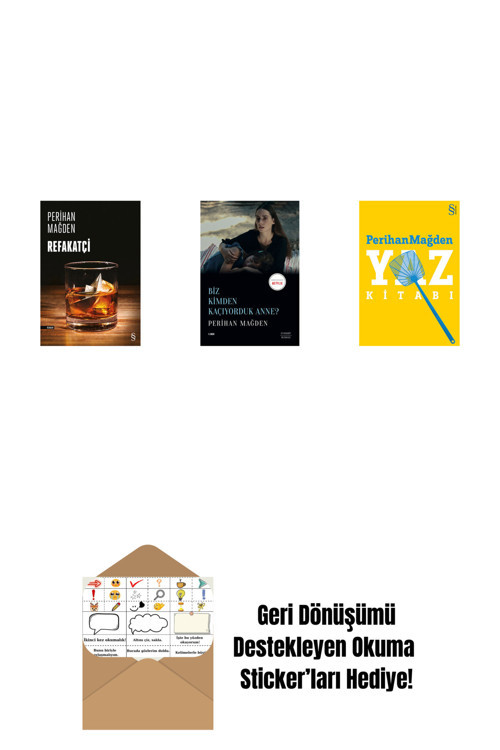 Everest Yayınları Refakatçi + Biz Kimden Kaçıyorduk Anne? + Yaz Kitabı + Okuma Sticker'Ları
