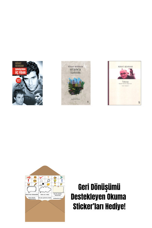 Alfa Yayıncılık Darağacında Üç Fidan (Ciltli) + Utanca Tanım + Tekzip + Okuma Sticker'Ları