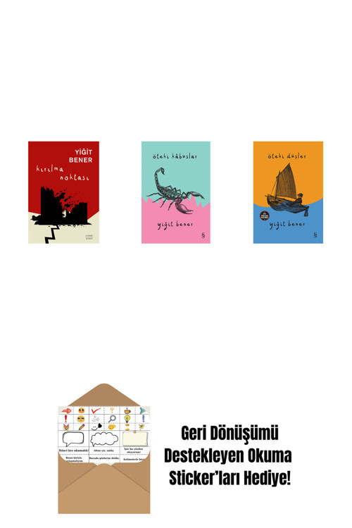 Everest Yayınları Kırılma Noktası + Öteki Kabuslar + Öteki Düşler + Okuma Sticker'Ları