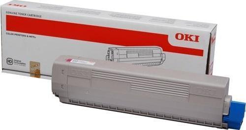 OKI 44844614 KIRMIZI ORJINAL TONER / C822 / 7.300 SAYFA
