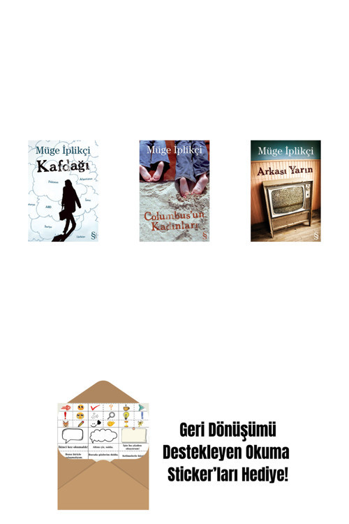 Everest Yayınları Kafdağı + Columbus'Un Kadınları + Arkası Yarın + Okuma Sticker'Ları