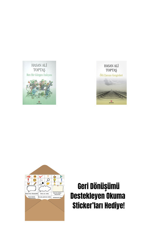 Everest Yayınları Ben Bir Gürgen Dalıyım + Ölü Zaman Gezginleri + Okuma Sticker'Ları