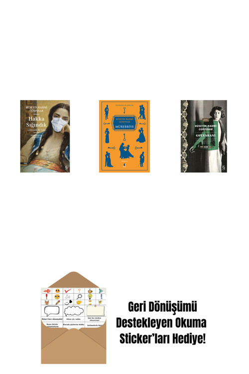 Everest Yayınları Hakka Sığındık + Mürebbiye + Gulyabani (Cep Boy) + Okuma Sticker'Ları