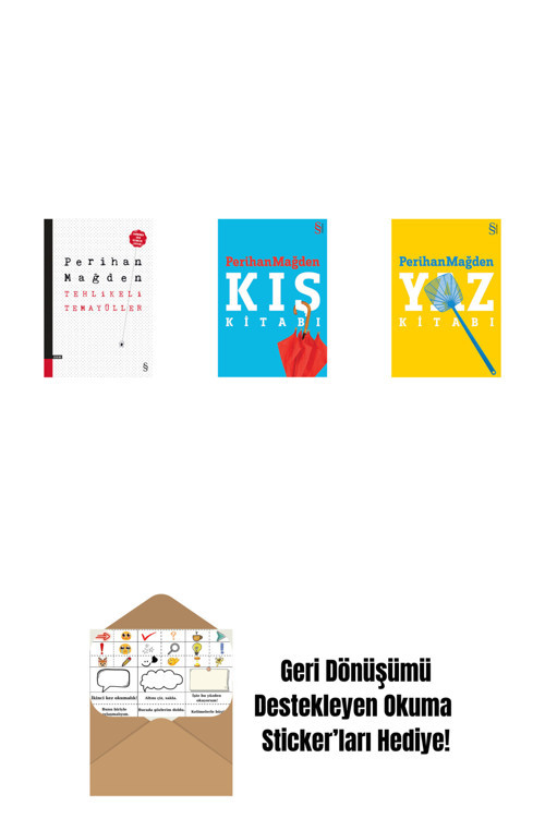 Everest Yayınları Tehlikeli Temayüller + Kış Kitabı + Yaz Kitabı + Okuma Sticker'Ları
