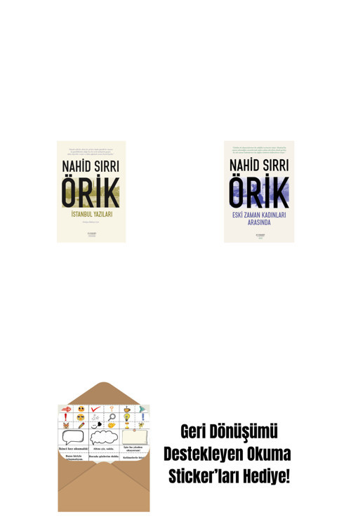 Everest Yayınları İstanbul Yazıları + Eski Zaman Kadınları Arasında + Okuma Sticker'Ları
